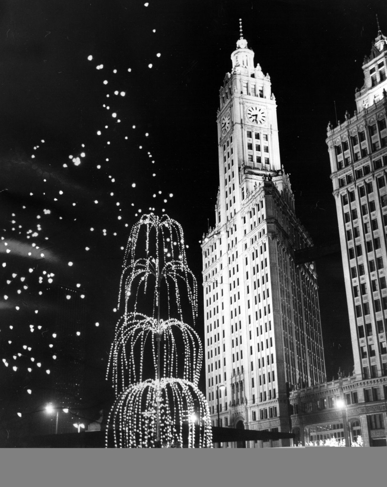 Wrigley Building in 1966